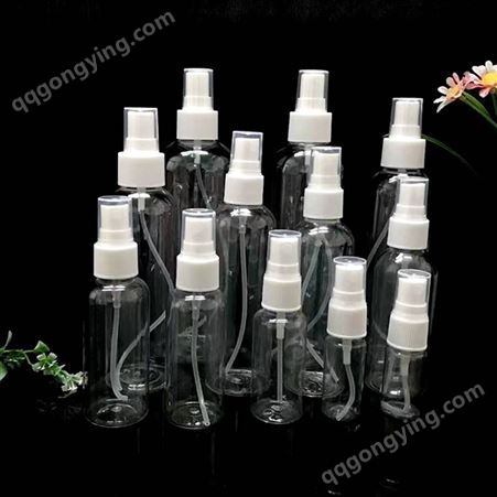 按需定制分装喷雾瓶 塑料化妆水喷壶 透明喷雾瓶 规格多样