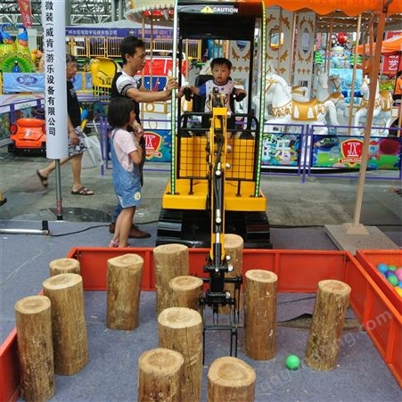 仿真儿童抓木机 多功能四轮抓木机 抓木机儿童玩具 批发价格