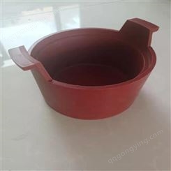 德聚鑫耐油 耐温硅胶皮碗 红色橡胶皮碗 可加工异形橡胶皮碗