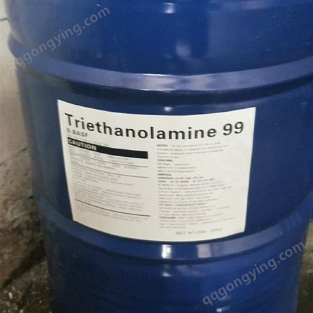 工业级供应德国巴斯夫三乙醇胺 TEA 230kg/桶 济南三乙醇胺