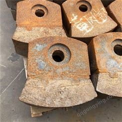 批发高锰钢锤头 细碎机锤头配件 可来图定制  中州厂家直供