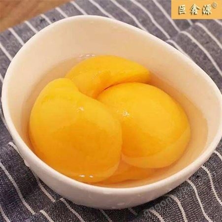 水果 黄桃罐头 巨鑫源厂家直供 可批发生产 山东工厂出售 包邮