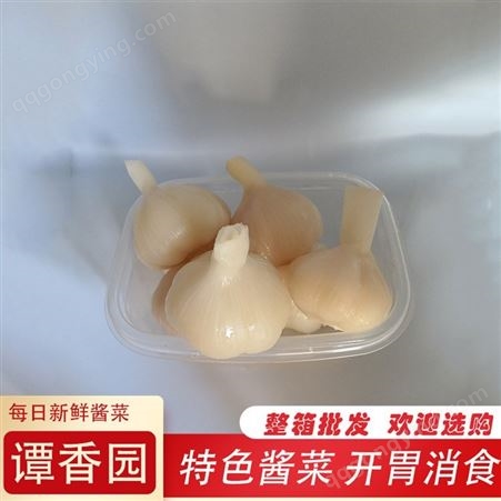 水晶糖蒜 谭香园 天津酱菜 现货供应