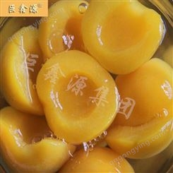 水果黄桃 即食罐头 山东代加工厂家巨鑫源黄桃罐头食品