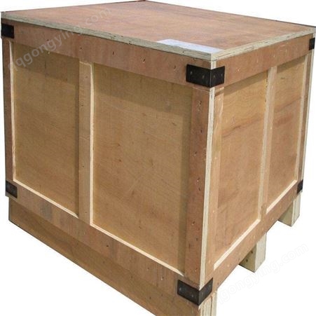 潮州钢扣木箱 铂纳包装 钢扣胶合板箱价格 厂家直供