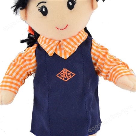 女孩布娃娃香港学校周年庆典学生纪念礼品物定做毛绒玩具制作工厂