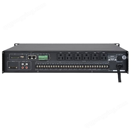 BDX-3000公共广播系统 数码MP3智能编程控制主机 智能广播系统 公共广播