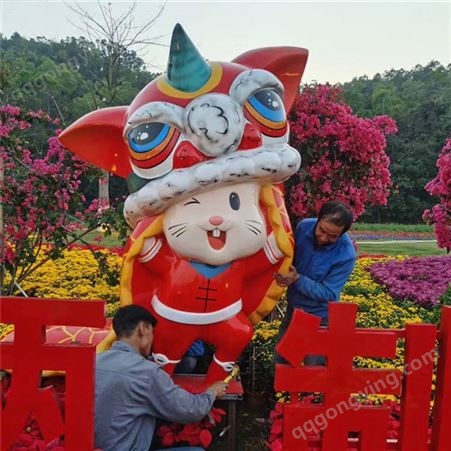 广州仿真动物雕塑 卡通小象雕塑 幼儿园装饰