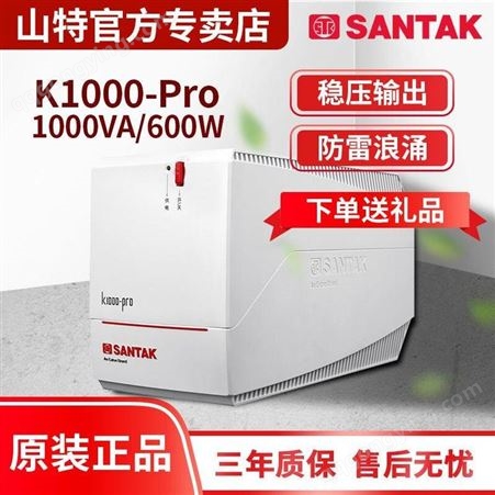 深圳山特备式K1000山特UPS电源价格 1000VA/600W 不间断电源 机房