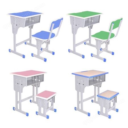 淄博 东营横档可调节高低课桌 学校辅导机构课桌椅 出售