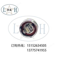 高速网络圆形电连接器_YW110E01_USB防水连接器_接插件