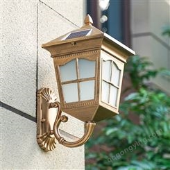 联球LED户外别墅花园灯防水家用门头围栏灯欧式复古庭院过道阳台壁灯