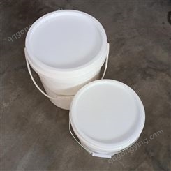 庆诺25升大口食品塑料桶 食品出口用包装桶25L 江苏带商检证塑料桶厂家