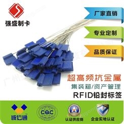 RFID物流管理铅封标签 超高频铅封电子标签 资产管理抗金属标签