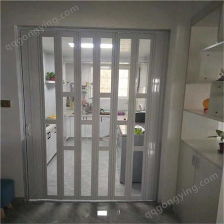 黑龙江哈尔滨 pvc折叠门 卫生间厨房门 