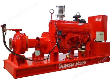 柴油机消防泵组—单级单吸离心泵(端吸泵)