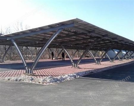 太阳能光伏车棚 分布式光伏应用 太阳能发电 BIPV