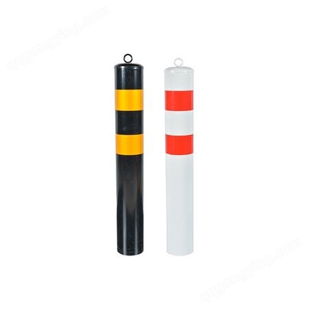 道路弹力柱 防撞防护柱 钢管警示柱 立柱 固定路桩 分道隔离桩 交通设施