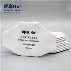 Hu/呼享4N95C 去除有机蒸气异味 活性碳颗粒物滤棉