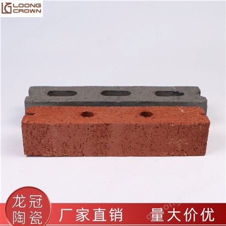 厂家定制 异型砖 异型陶土砖 路面砖 陶土烧结砖 规格