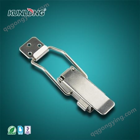尚坤SK3-061S不锈钢柜门搭扣 安全电箱搭扣 自动化设备 带挂锁搭扣 垂直式快速夹