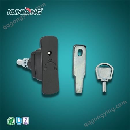 SK1-078产品名称：尚坤SK1-078旋转式门锁|旋转把手锁|锌合金门锁|工业机箱锁|控制柜门锁