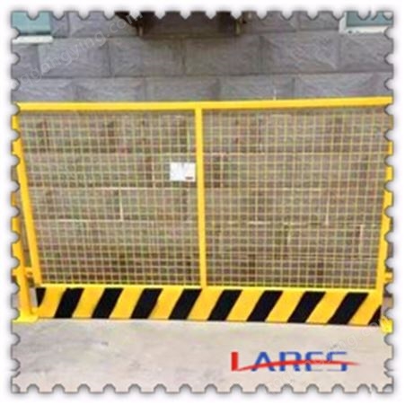 兰州专业厂家生产移动隔离网 基坑防护护栏 工地防护栏报价 拉瑞斯