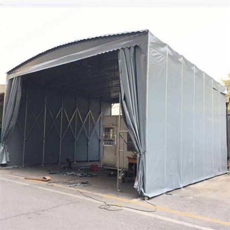 推拉帐篷定制 适用于施工仓库货场物流大排档
