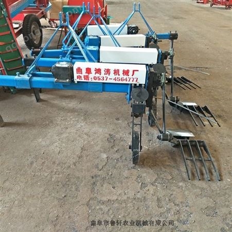新疆大葱大姜挖葱机厂家陕西起大葱的机器收大葱的机器鲁轩厂家