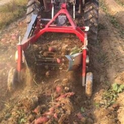 农用四轮拖拉机土豆收获机 马铃薯地瓜洋葱大蒜胡萝卜附子收割机