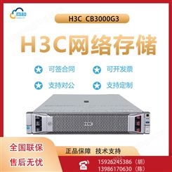 H3C UniStor CB3000G3 机架式服务器主机 文件存储ERP数据库服务器