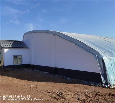 薄膜连栋大棚 新型采摘温室工程建设 用材优良 沐雨辰风