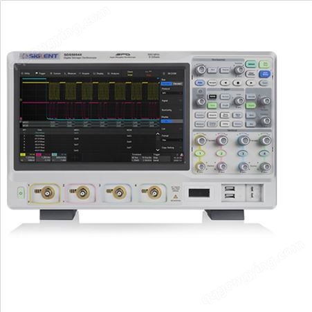 鼎阳混合信号数字示波器SDS5104X\波特图功能进行电源环路响应测试