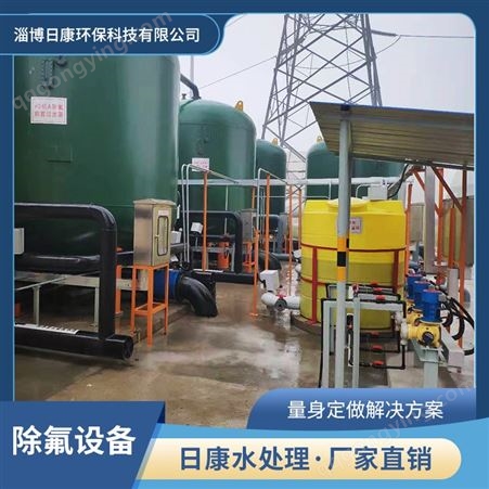 除氟设备 电厂废水除氟 日康大型设备制造厂量身定制