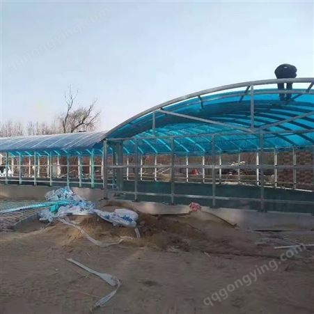 北京自行车阳光棚厂家 阳光板防雨棚 PC耐力板遮阳棚