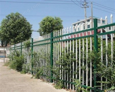 锌钢隔离栅防护栏围墙户外庭院栅栏小区厂区院墙铁艺绿化栏杆