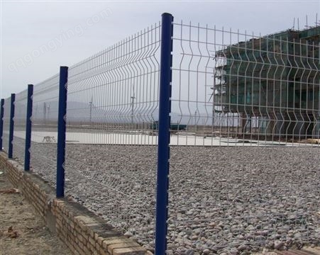 双边丝高速公路护栏网厂区院墙圈地栅栏铁钢丝网围栏网户外隔离栅