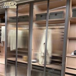 圣蒂欧极简铝框玻璃门 20极简隐框钢化玻璃门板 大厂品质 质优价廉