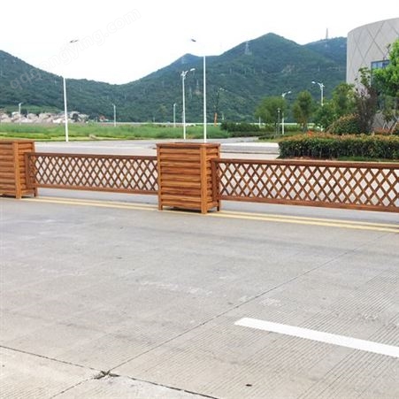景观隔离带 不锈钢镀锌市政花箱护栏公路机非栏提供安装