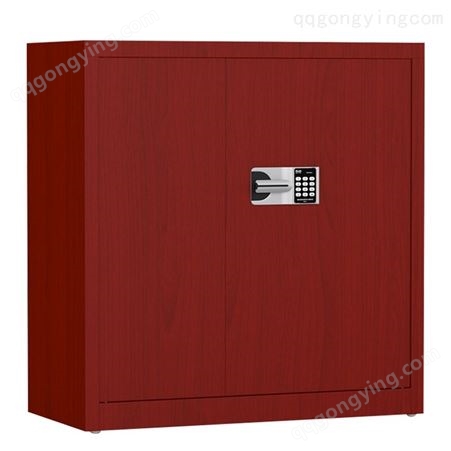转印木纹钢制单节保密柜电子锁木纹保密柜带抽屉木纹保密柜档案电子保密柜