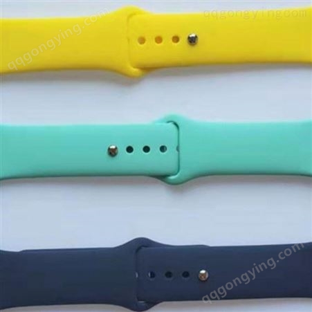 厂家生产 适用苹果表带apple watch表带 硅橡胶制品 手表带 儿童手表带 iwatch硅胶制品厂家