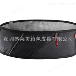 深圳箱包手袋厂定制新款运动腰包户外专业胸包手机包尼龙跑步厂家